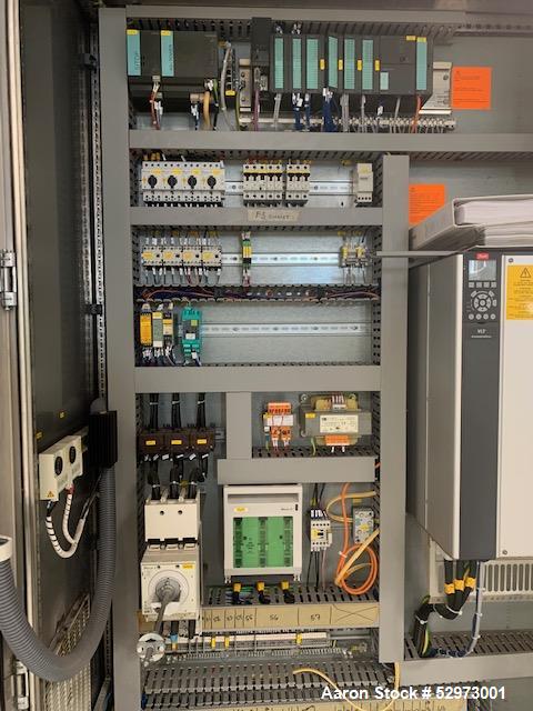 Used GEA Westfalia Profi 400/GSE 400 Desludger Disc Centrifuge. 316 Stainless steel construction (product contact areas). Clarifier design (liquid/solids separation), centripetal pump liquid discharg...