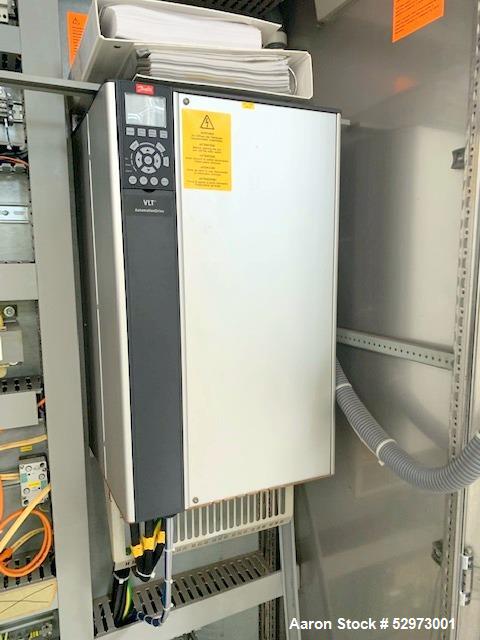 Used GEA Westfalia Profi 400/GSE 400 Desludger Disc Centrifuge. 316 Stainless steel construction (product contact areas). Clarifier design (liquid/solids separation), centripetal pump liquid discharg...