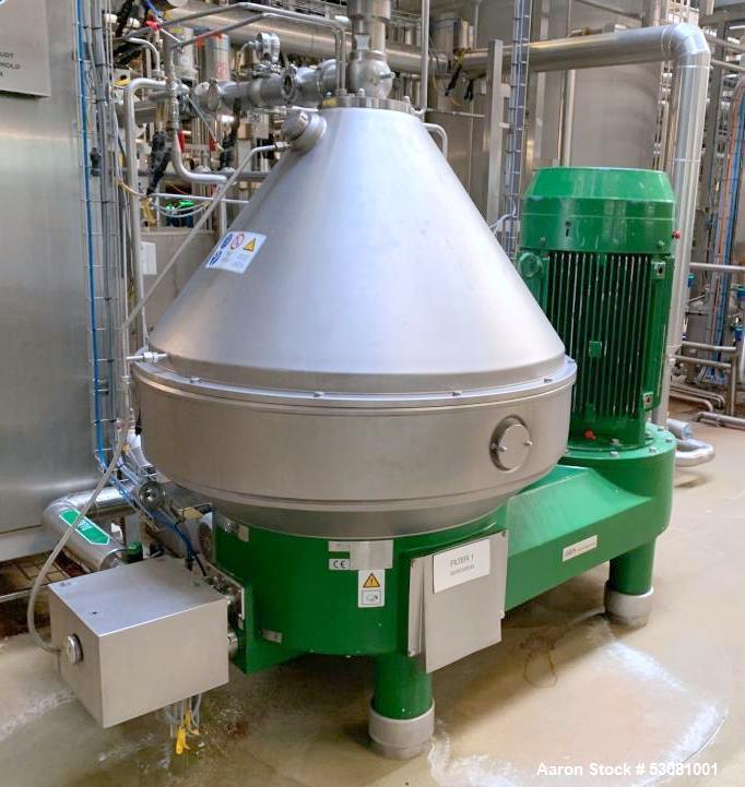 GEA Westfalia Profi 400/GSE 400 Desludger Disc Centrifuge