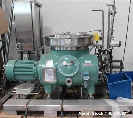 Used Westfalia Refining Desludger Disc Centrifuge