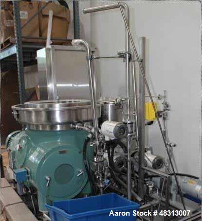 Used Westfalia Refining Desludger Disc Centrifuge