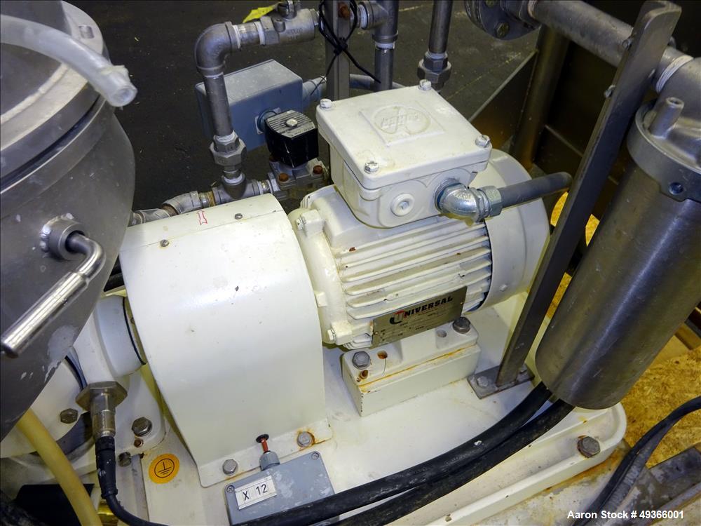 Used Westfalia SA-1-02-175 Desludger Disc Centrifuge.