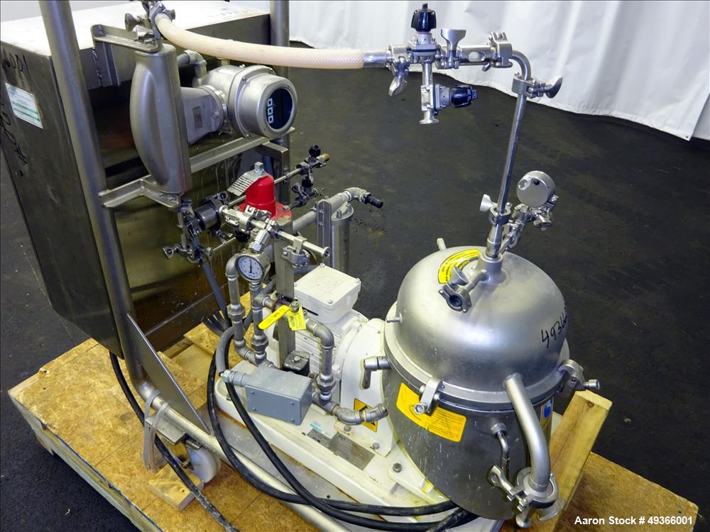 Used Westfalia SA-1-02-175 Desludger Disc Centrifuge.