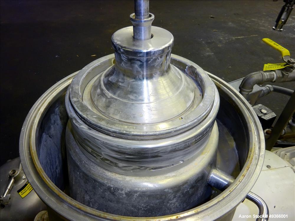 Used Westfalia SA-1-02-175 Desludger Disc Centrifuge.