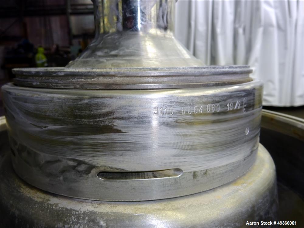Used Westfalia SA-1-02-175 Desludger Disc Centrifuge.