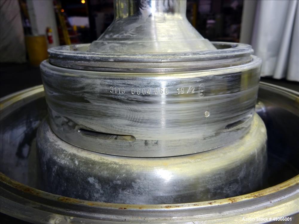 Used Westfalia SA-1-02-175 Desludger Disc Centrifuge.