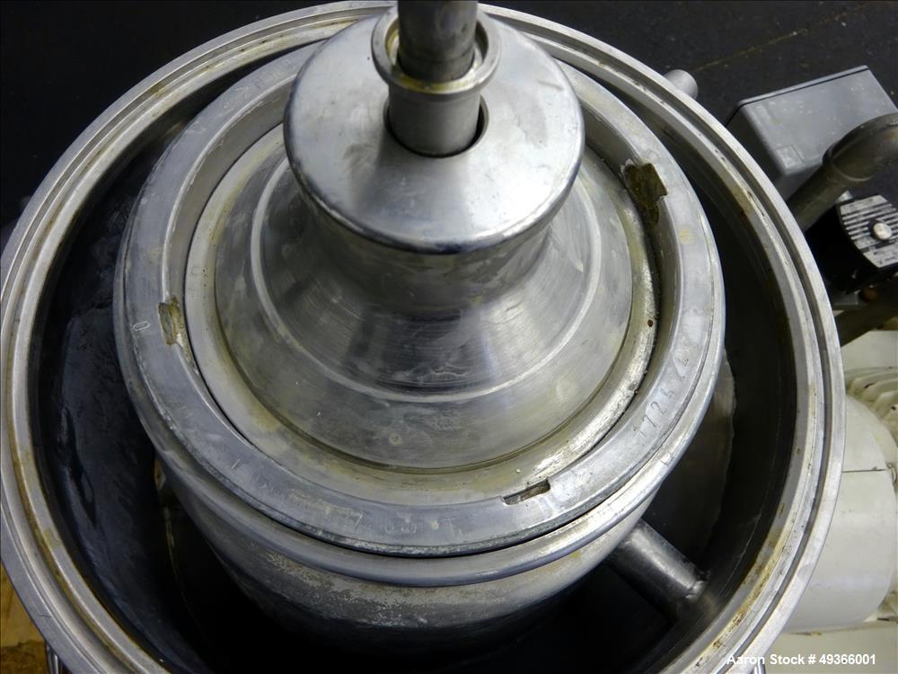 Used Westfalia SA-1-02-175 Desludger Disc Centrifuge.