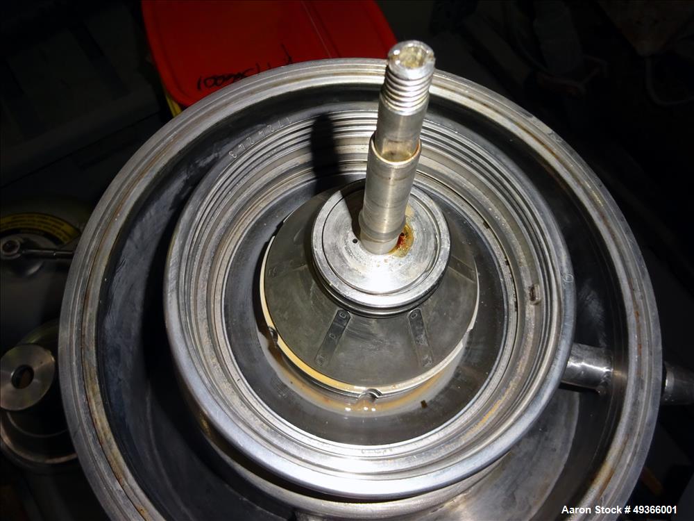 Used Westfalia SA-1-02-175 Desludger Disc Centrifuge.