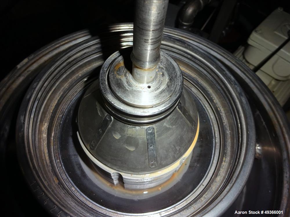 Used Westfalia SA-1-02-175 Desludger Disc Centrifuge.