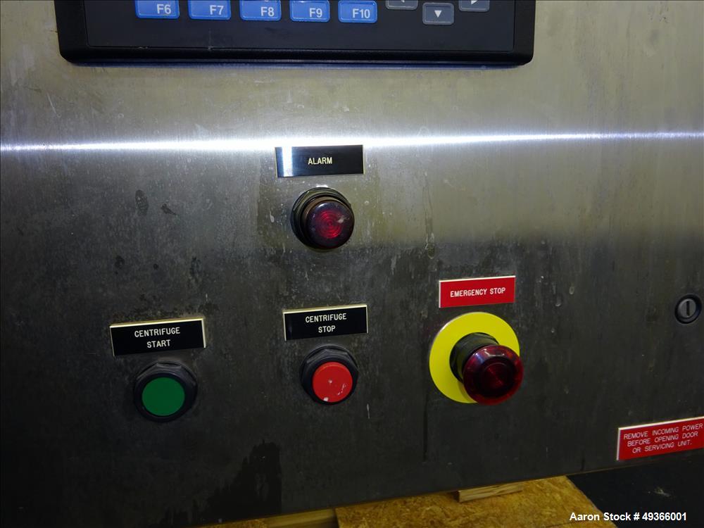 Used Westfalia SA-1-02-175 Desludger Disc Centrifuge.