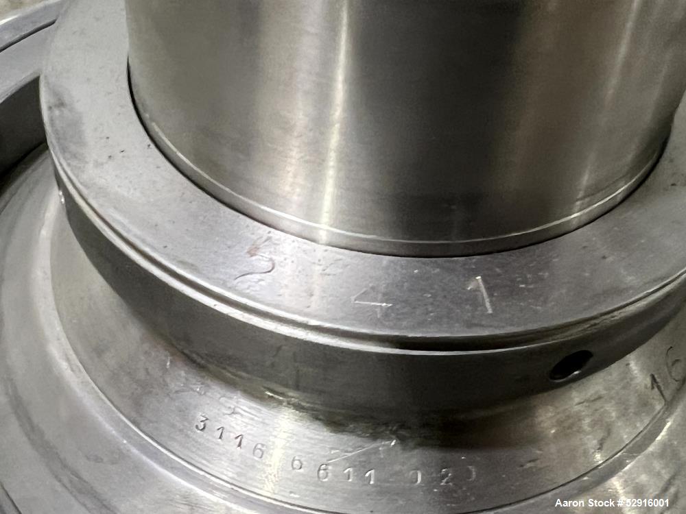 Used Westfalia SA-1-02-175 Desludger Disc Centrifuge | 9400 RPM | 316 SS Product Contact | Liquid/Liquid/Solid Separator with VFD Control