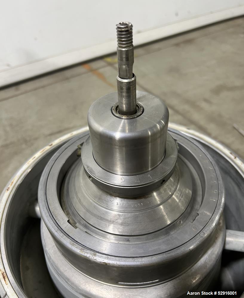 Used Westfalia SA-1-02-175 Desludger Disc Centrifuge | 9400 RPM | 316 SS Product Contact | Liquid/Liquid/Solid Separator with VFD Control