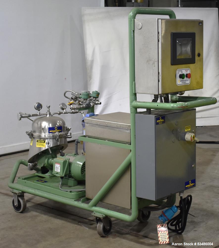 Westfalia SA 1-02-175 Desludger Disc Centrifuge