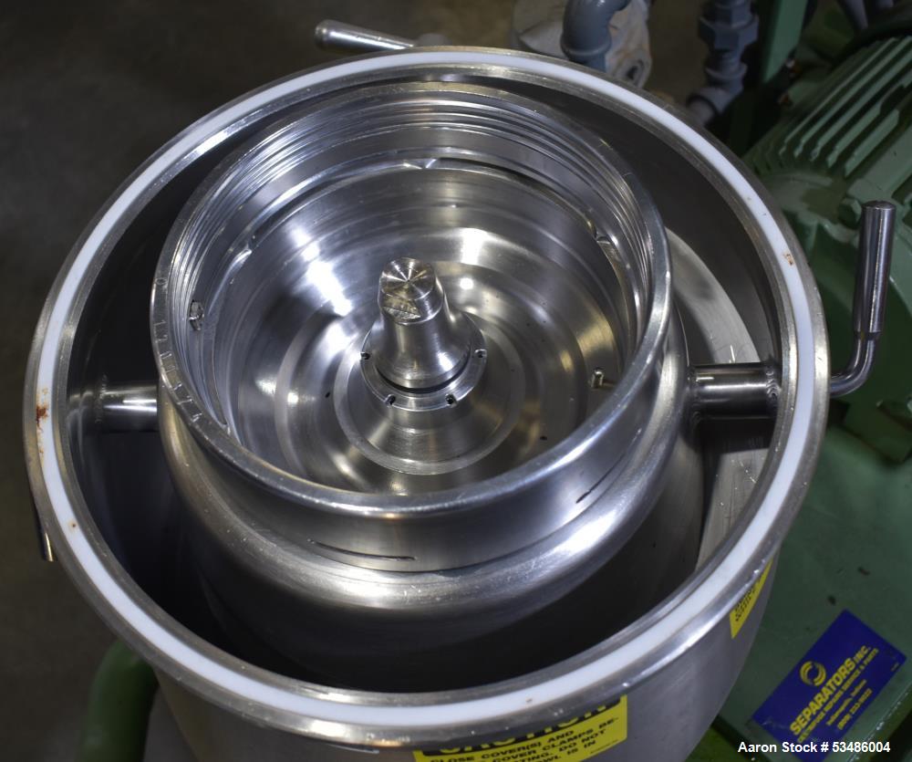 Westfalia SA 1-02-175 Desludger Disc Centrifuge