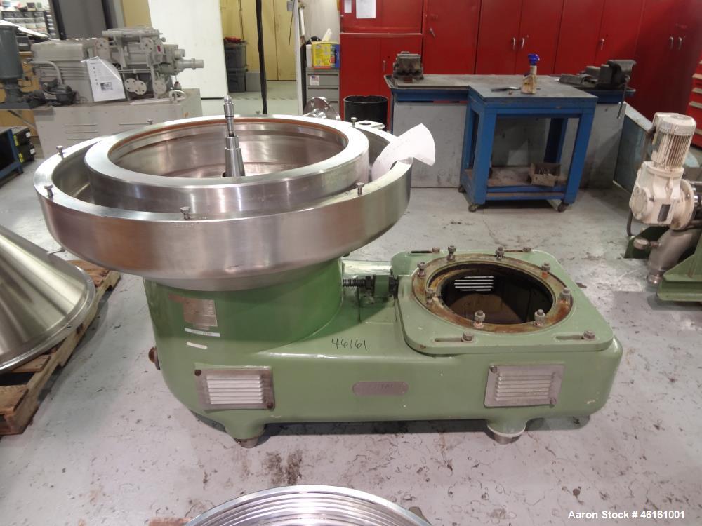 Used Westfalia SA-100-36-177 Desludger Disc Centrifuge