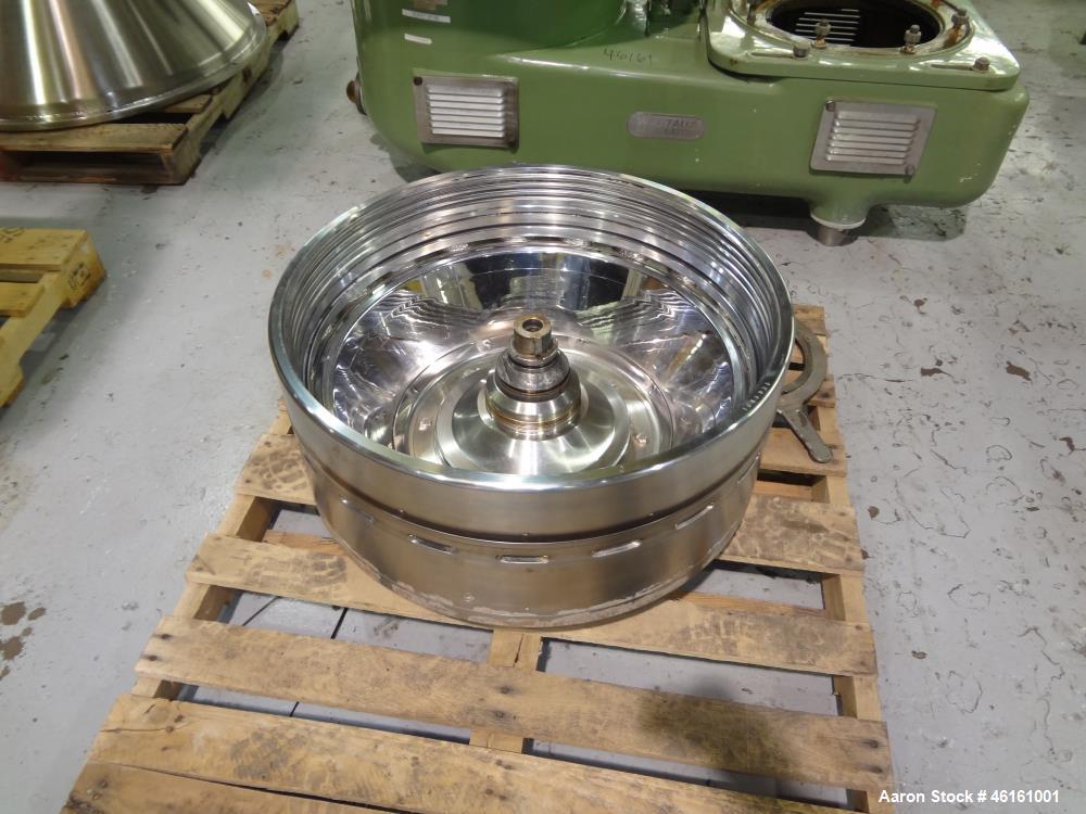 Used Westfalia SA-100-36-177 Desludger Disc Centrifuge