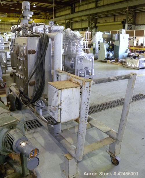 Used Westfalia SA-14-06-076 Desludger Disc Centrifuge, 316 stainless steel construction on product contact areas. Maximum bowl speed 7560 rpm, clarifier design (liquid/solids), centripetal pump liqui...