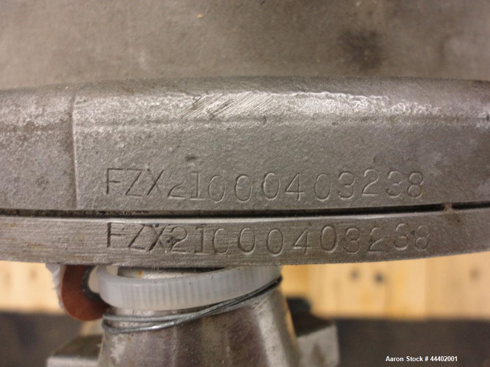 Used Westfalia SA-14-06-076 Desludger Disc Centrifuge.  329 Stainless steel construction on product contact areas. Maximum bowl speed 7560 rpm, clarifier design (liquid/solids), centripetal pump liqu...