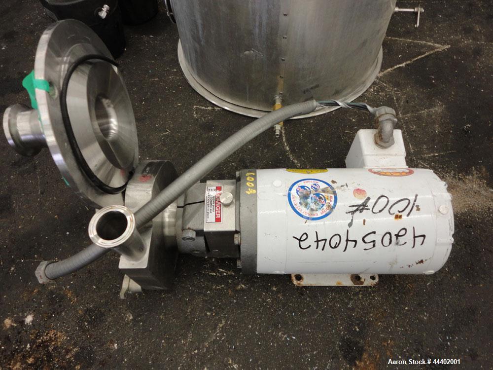 Used Westfalia SA-14-06-076 Desludger Disc Centrifuge.  329 Stainless steel construction on product contact areas. Maximum bowl speed 7560 rpm, clarifier design (liquid/solids), centripetal pump liqu...