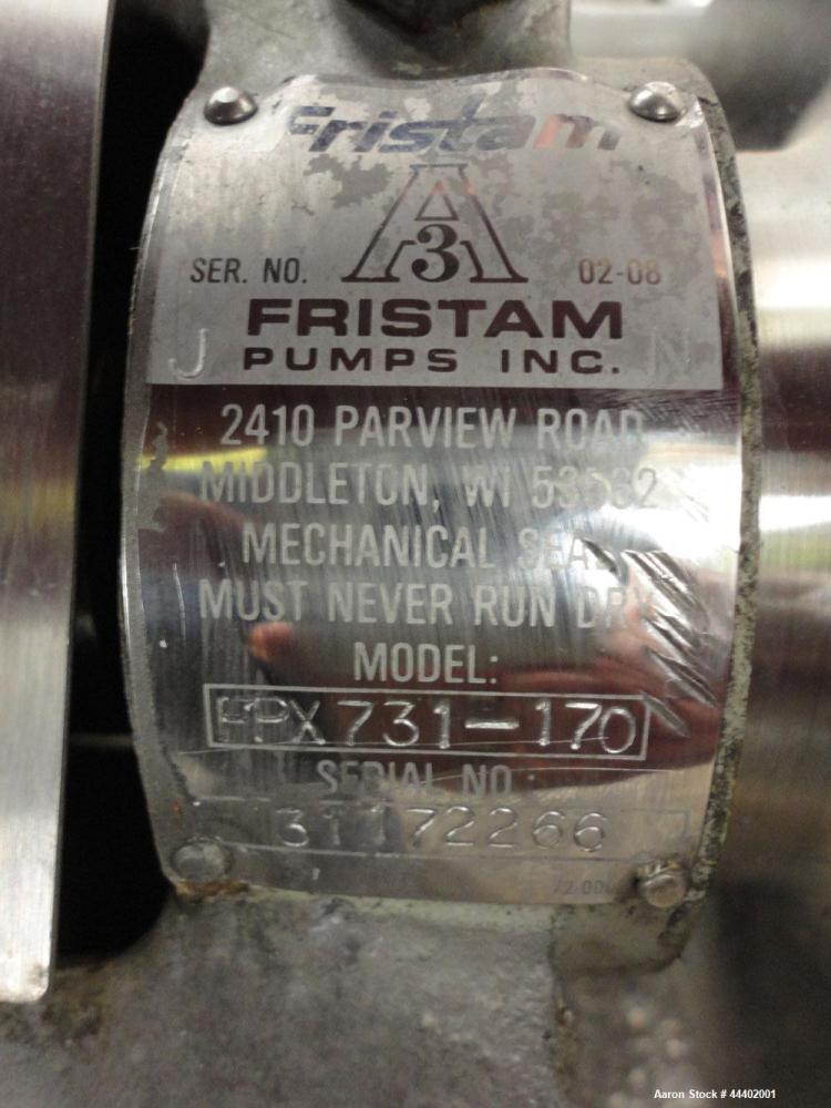 Used Westfalia SA-14-06-076 Desludger Disc Centrifuge.  329 Stainless steel construction on product contact areas. Maximum bowl speed 7560 rpm, clarifier design (liquid/solids), centripetal pump liqu...