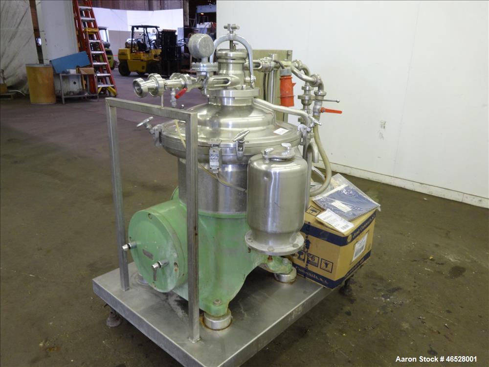 Used: Westfalia SA-14-47-076 Desluger Disc Centrifuge