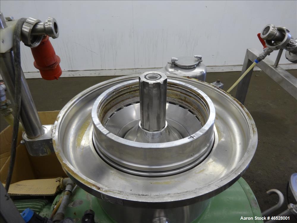 Used: Westfalia SA-14-47-076 Desluger Disc Centrifuge