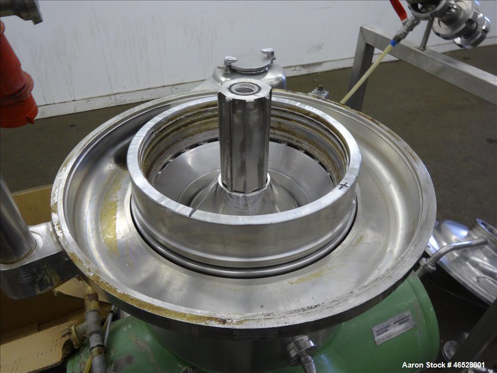 Used: Westfalia SA-14-47-076 Desluger Disc Centrifuge
