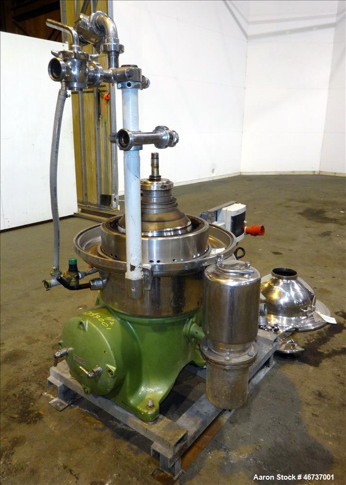 Used Westfalia SA-20-03-076 Desludger Disc Centrifuge