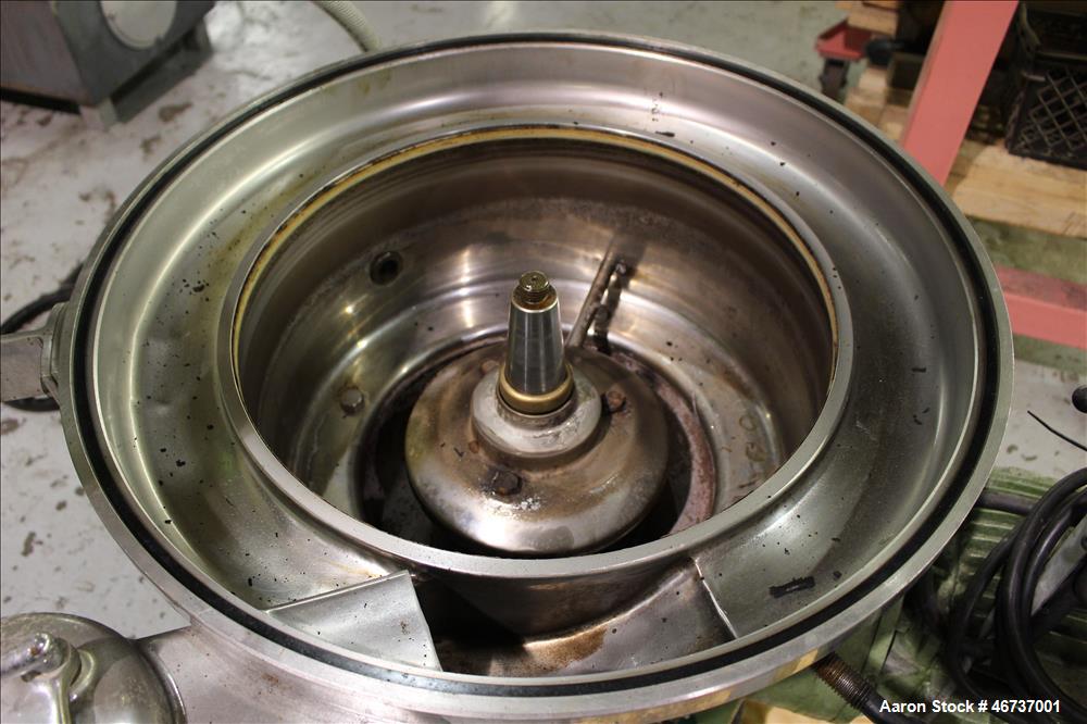 Used- Westfalia SA-20-03-076 Desludger Disc Centrifuge