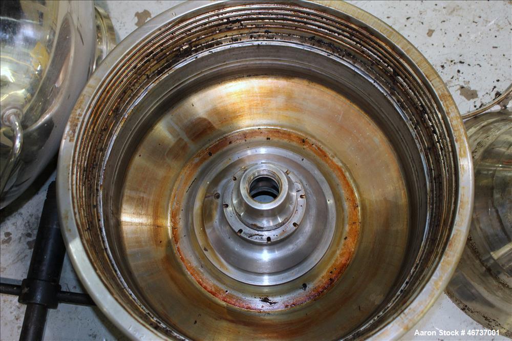 Used Westfalia SA-20-03-076 Desludger Disc Centrifuge