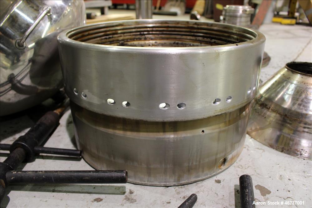 Used Westfalia SA-20-03-076 Desludger Disc Centrifuge
