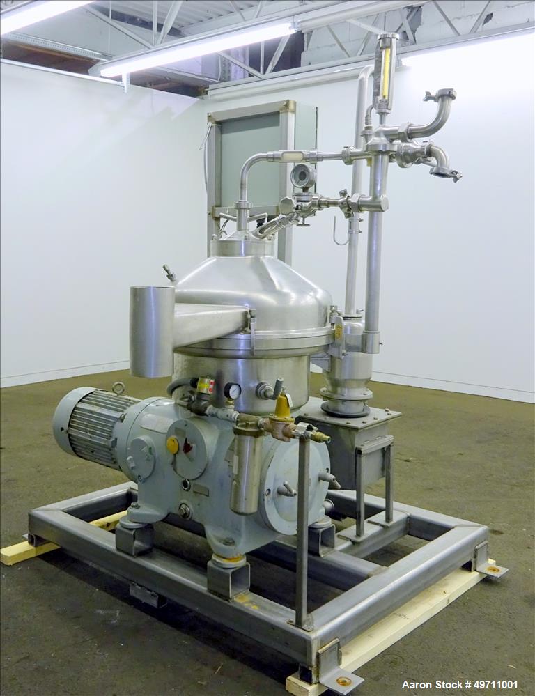 Used Westfalia SA-20-03-076 Desludger Disc Centrifuge.