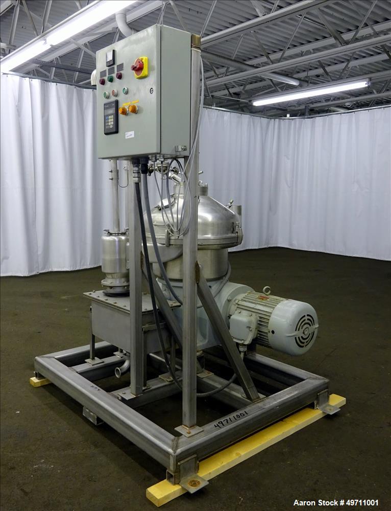 Used Westfalia SA-20-03-076 Desludger Disc Centrifuge.