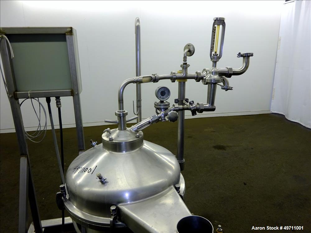 Used Westfalia SA-20-03-076 Desludger Disc Centrifuge.