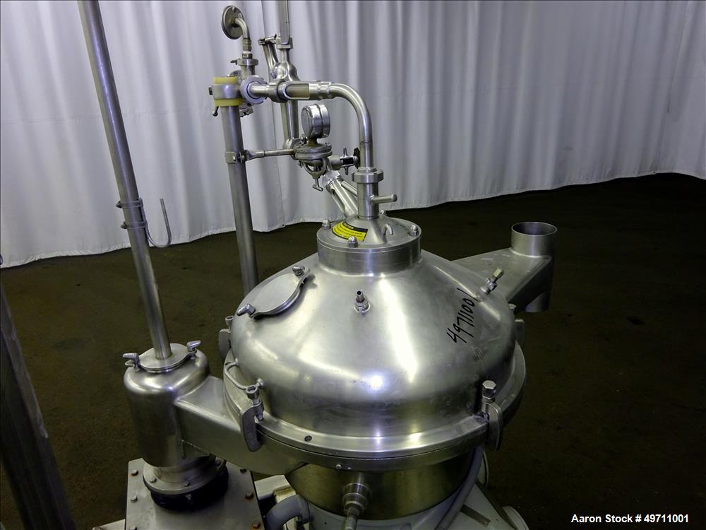 Used Westfalia SA-20-03-076 Desludger Disc Centrifuge.