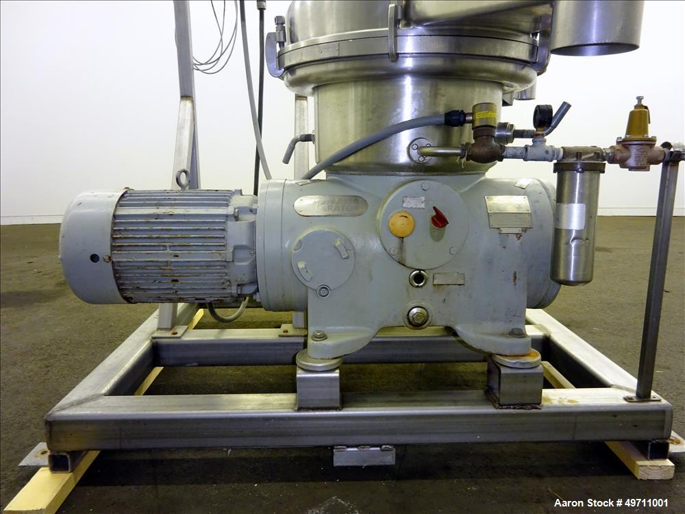 Used Westfalia SA-20-03-076 Desludger Disc Centrifuge.
