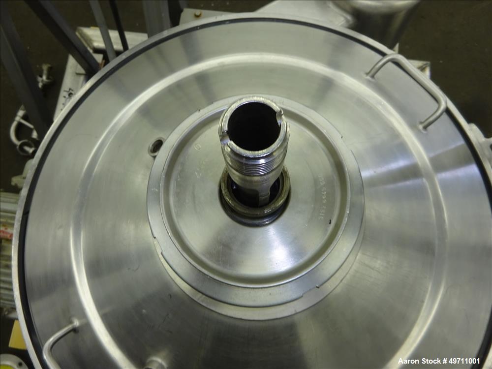 Used Westfalia SA-20-03-076 Desludger Disc Centrifuge.