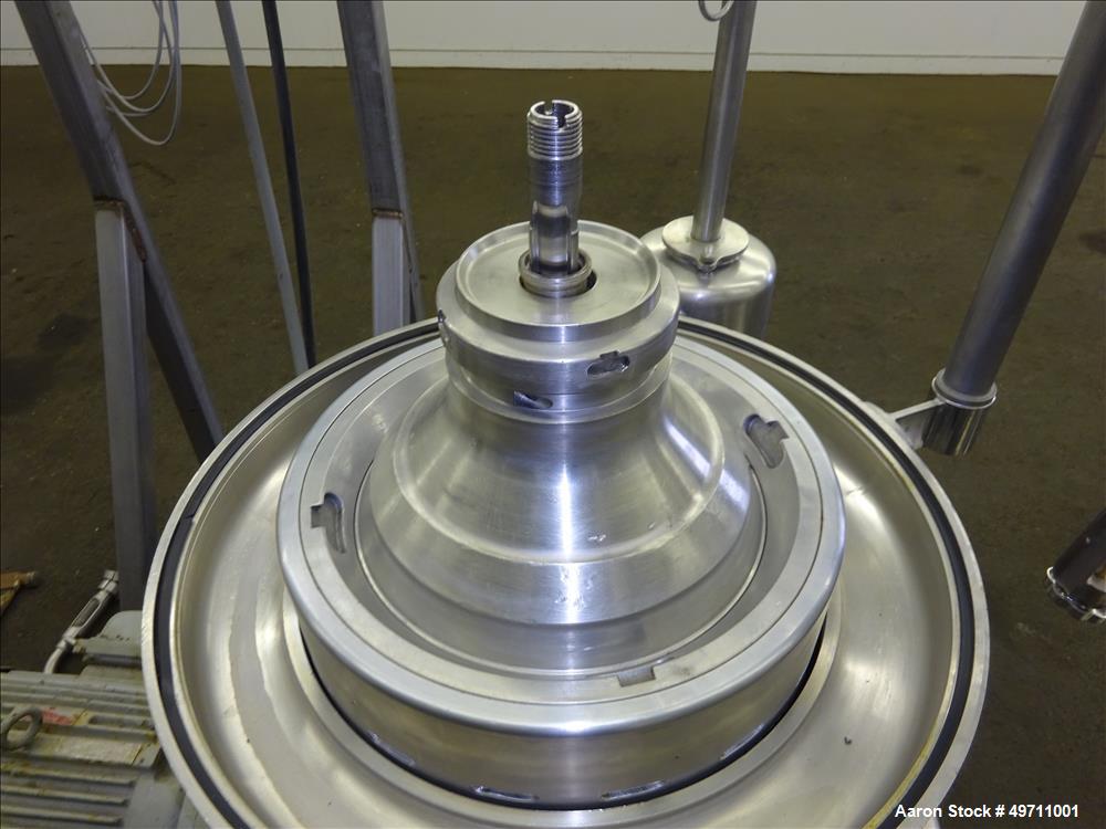 Used Westfalia SA-20-03-076 Desludger Disc Centrifuge.