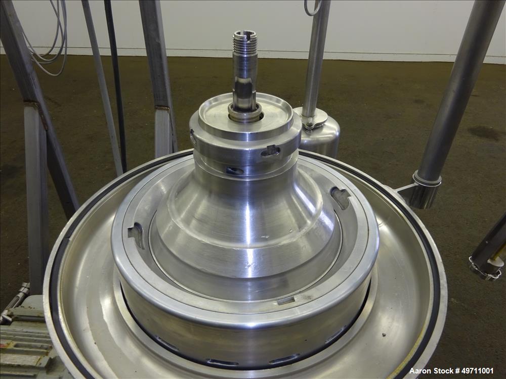 Used Westfalia SA-20-03-076 Desludger Disc Centrifuge.