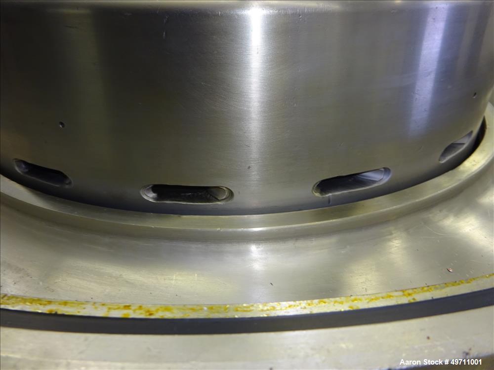 Used Westfalia SA-20-03-076 Desludger Disc Centrifuge.