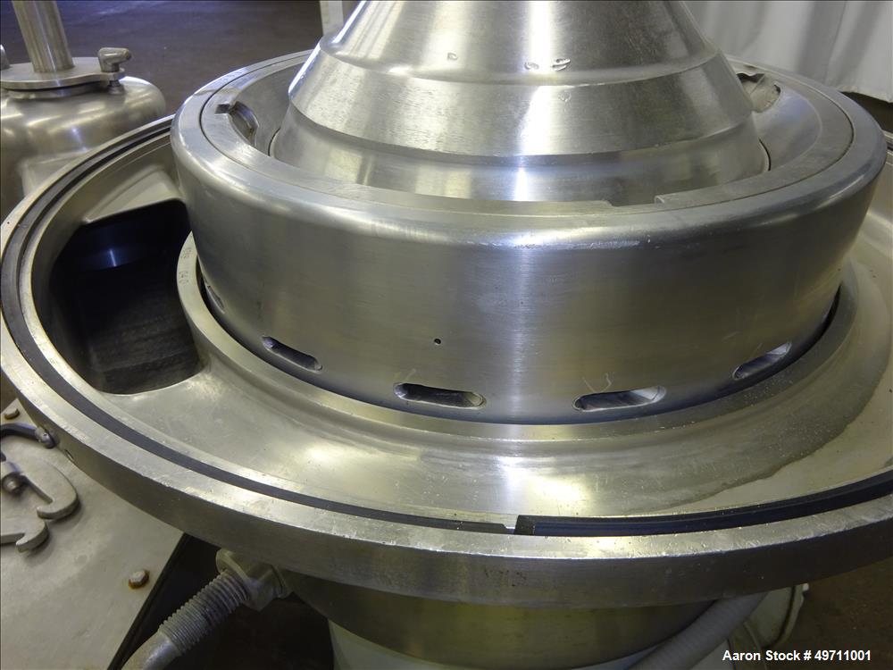 Used Westfalia SA-20-03-076 Desludger Disc Centrifuge.