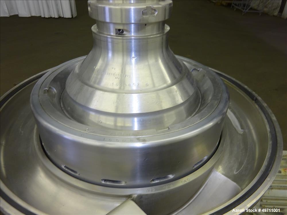 Used Westfalia SA-20-03-076 Desludger Disc Centrifuge.