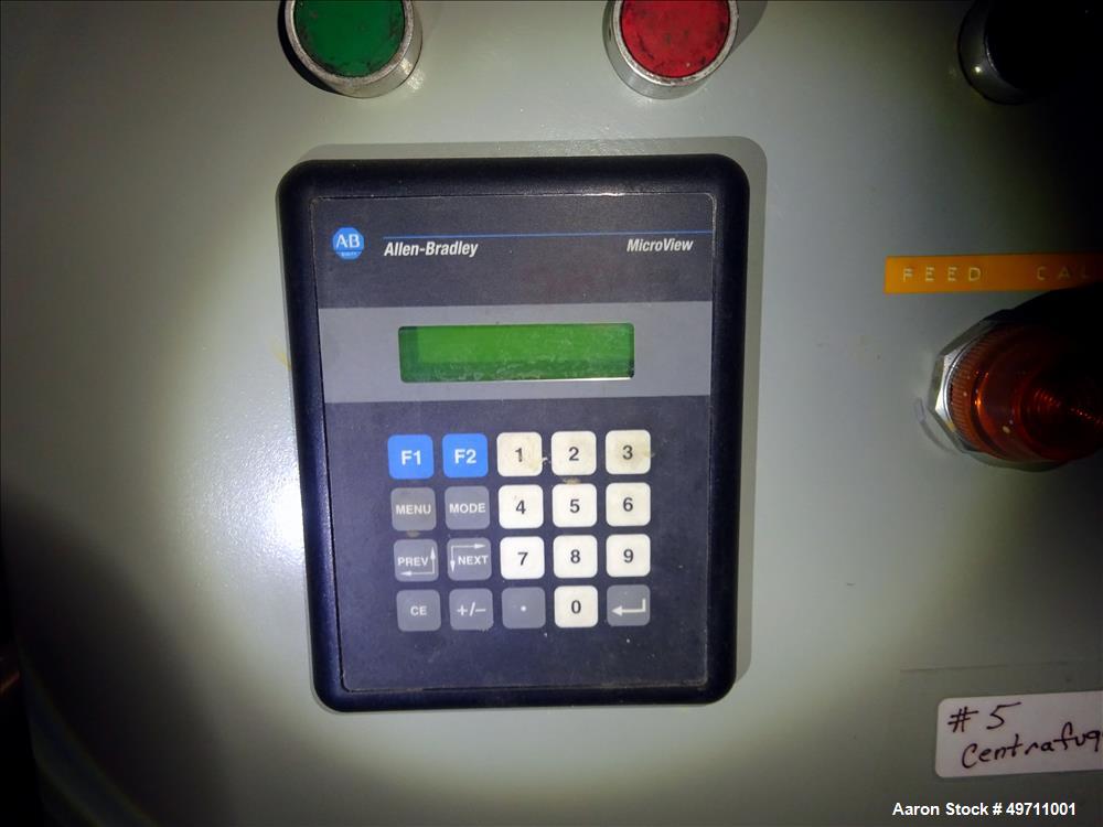 Used Westfalia SA-20-03-076 Desludger Disc Centrifuge.