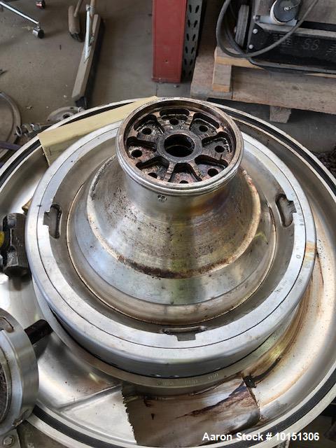 Used- Westfalia SA-20-06-076 Deludger Disc Centrifuge