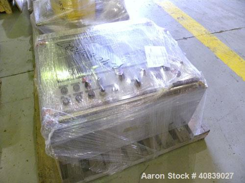 Used Westfalia SA-20-47-576 Desludger Disc Centrifuge. 316 stainless steel construction (product contact areas), max bowl speed 6400 rpm, hydrohermetic design, clarifier design, centripetal pump liqu...