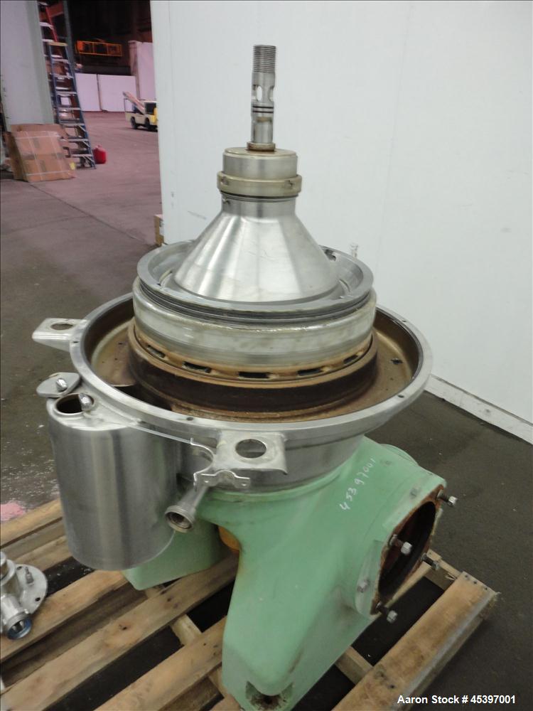Used Westfalia SA-35-06-076 Desludger Disc Centrifuge