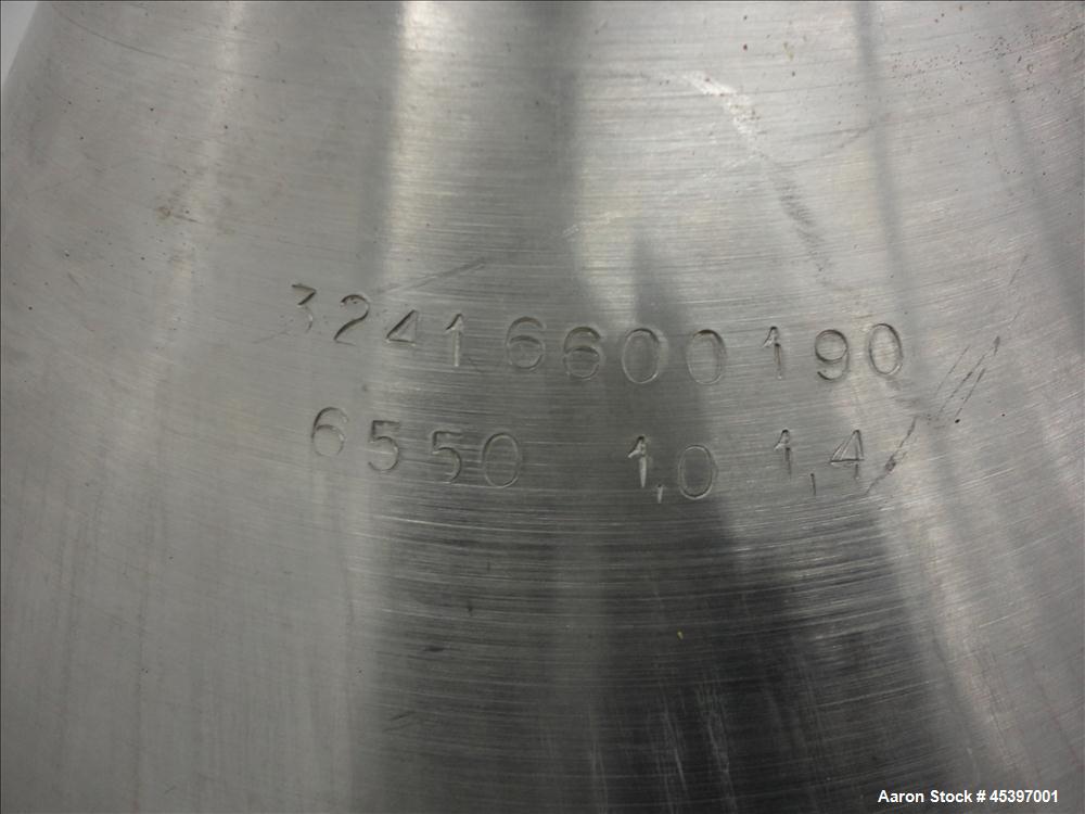 Used Westfalia SA-35-06-076 Desludger Disc Centrifuge