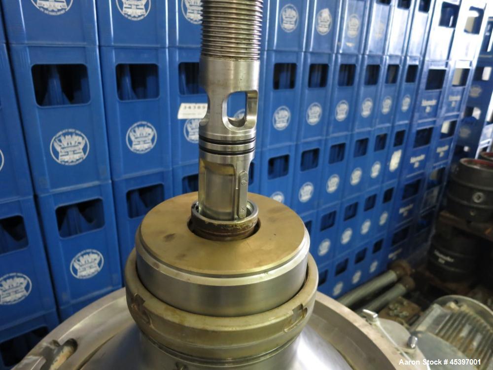 Used Westfalia SA-35-06-076 Desludger Disc Centrifuge