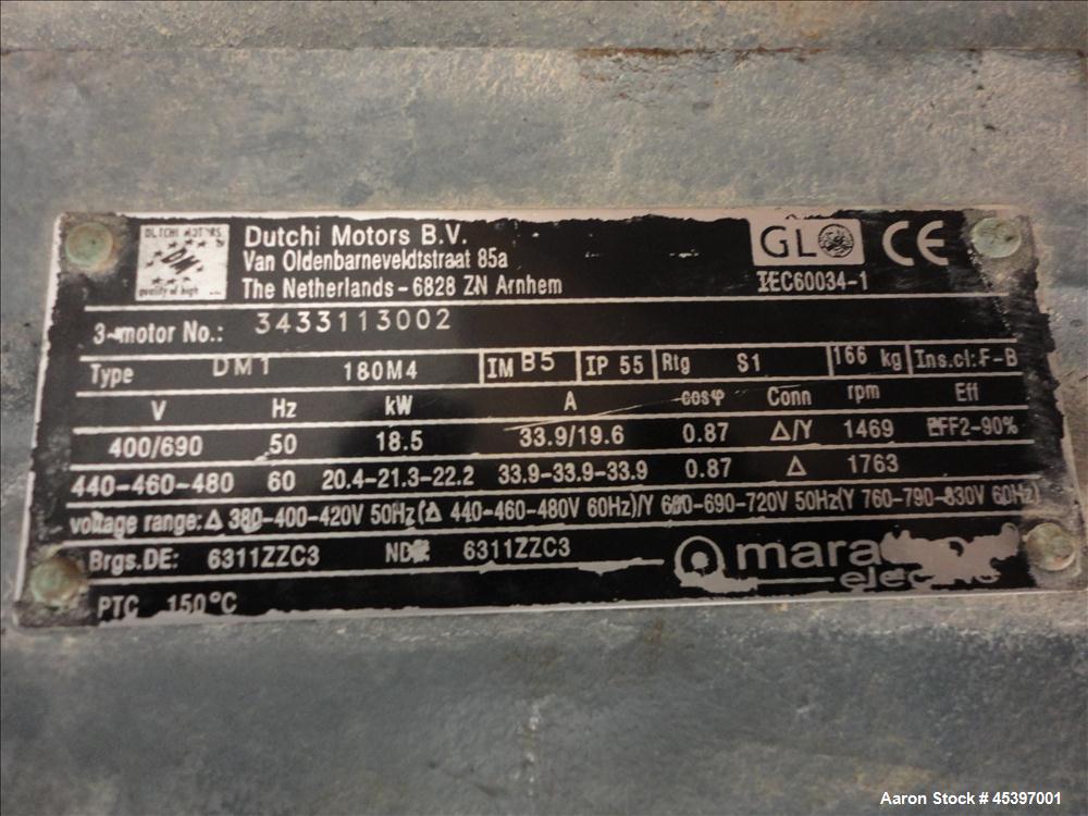 Used Westfalia SA-35-06-076 Desludger Disc Centrifuge