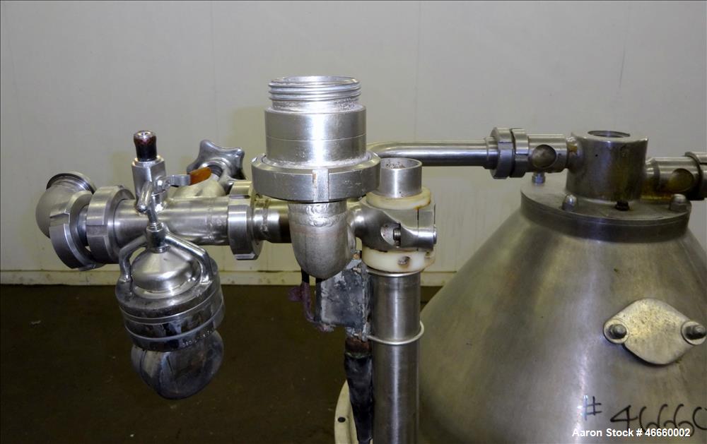 Used Westfalia SA-35-33-576 Desludger Disc Centrifuge.